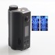 Authentic Dovpo Topside Dual 200W TC VW Variable Wattage Squonk Box Mod - Black, 5~200W, 2 x 18650, 10ml