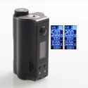 [Ships from Bonded Warehouse] Authentic Dovpo Topside Dual 200W TC VW Squonk Box Mod - Black, 5~200W, 2 x 18650, 10ml