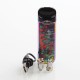 Authentic SMOKTech SMOK Nord 15W 1100mAh Pod System Starter Kit - IML 7-Color Resin Streak, 1.4 Ohm / 0.6 Ohm, 3ml