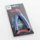 Authentic Vpdam 170 PVC + Steel Diagonal Pliers for E-Cigarettes / RDA / RTA / RDTA Vape Atomizer - Blue