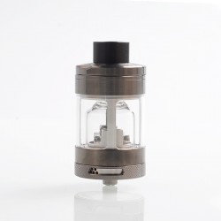 Authentic Steam Crave Glaz RTA V2 31mm Rebuildable Tank Atomizer - Gun Metal, 7 / 10ml, 31mm Diameter