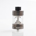 Authentic Steam Crave Glaz RTA V2 31mm Rebuildable Tank Atomizer - Gun Metal, 7 / 10ml, 31mm Diameter