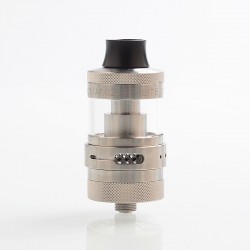 Authentic Steam Crave Aromamizer Lite RTA 23mm Rebuildable Tank Atomizer - Silver, 3.5 / 4.5ml, 23mm Diameter