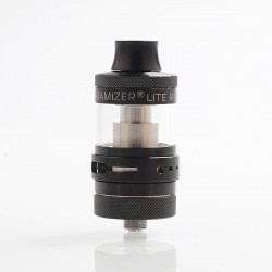 Authentic Steam Crave Aromamizer Lite RTA 23mm Rebuildable Tank Atomizer - Black, 3.5 / 4.5ml, 23mm Diameter