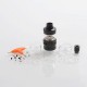 Authentic Steam Crave Aromamizer Lite RTA 23mm Rebuildable Tank Atomizer - Black, 3.5 / 4.5ml, 23mm Diameter