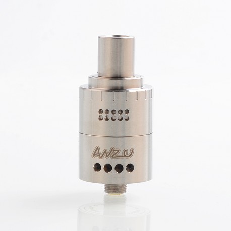 Authentic Youde UD Anzu RDA Rebuildable Dripping Atomizer - Silver, Stainless Steel, 22mm Diameter