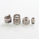 Authentic Youde UD Anzu RDA Rebuildable Dripping Atomizer - Silver, Stainless Steel, 22mm Diameter