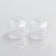 Authentic Steam Crave Glaz RDSA V1.1 Replacement Glass Top Cap - Transparent (2 PCS)