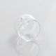 Authentic Steam Crave Glaz RDSA V1.1 Replacement Glass Top Cap - Transparent (2 PCS)