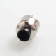 Authentic Steam Crave Glaz RDSA V1.1 30mm Rebuildable Dripping Atomizer w/ BF Pin - Silver, 30mm Diameter