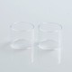 Authentic Steam Crave Glaz RTA V2 Replacement Glass Tank Tube - Transparent, 7ml (2 PCS)