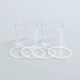 Authentic Steam Crave Glaz RTA V2 Replacement Glass Tank Tube - Transparent, 7ml (2 PCS)