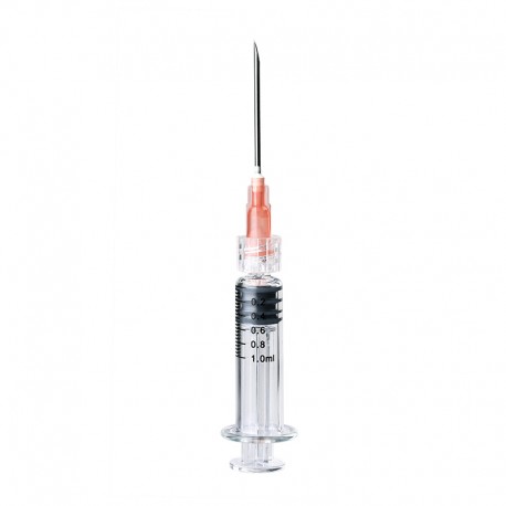 Authentic LTQ Luer Lock Glass Syringe E- Injector - 1ml