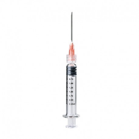 Authentic LTQ Luer Lock Glass Syringe E- Injector - 2ml