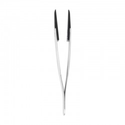 Authentic Wotofo Ceramic Tweezers for DIY Coil Building - Silver, Stainless Steel + Ceramic
