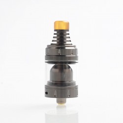 Authentic VandyVape Berserker BSKR V1.5 Mini MTL RTA Rebuildable Tank Atomizer - Gun Metal, 2.5 / 3.0ml, 22mm Diameter