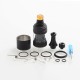 Authentic Vandy Vape Berserker BSKR V1.5 Mini MTL RTA Rebuildable Tank Atomizer - Black, 2.5 / 3.0ml, 22mm Diameter