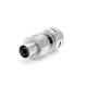 Authentic SMOKTech SMOK Micro TFV4 Sub Ohm Tank Clearomizer - Black, Stainless Steel + Glass, 2.5ml, 0.3 Ohm, 22mm Diameter