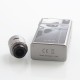 Authentic Uwell Blocks 90W Squonk Box Mod + Nunchaku RDA Kit - Grey, 1 x 18650, 15ml