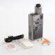 Authentic Uwell Blocks 90W Squonk Box Mod + Nunchaku RDA Kit - Grey, 1 x 18650, 15ml