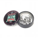 Authentic Vpdam Staggered Kanthal A1 Wire Prebuilt Coil - (24GA + 24GA) x 32GA, 0.3 Ohm (10 PCS)