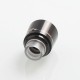 Authentic Vapesoon VS24 RDA Rebuildable Dripping Atomizer w/ BF Pin - Black, Stainless Steel, 24mm Diameter