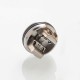 Authentic Vapesoon VS24 RDA Rebuildable Dripping Atomizer w/ BF Pin - Black, Stainless Steel, 24mm Diameter