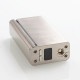 Authentic SMOKTech X Cube Mini 75W Bluetooth TC VW Variable Wattage Box Mod - Silver, 1~75W, 1 x 18650