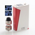 Authentic SMOKTech SMOK H-Priv 220W TC VW Box Mod + Micro TFV4 Kit - White, 6~220W, 2 x 18650, 2.5 / 3ml