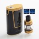 Authentic SMOKTech SMOK G150 150W TC VW Mod + Spirals Plus Tank Kit EU Edition - Gold + Black, 6~150W, 2 x 18650, 2ml, 0.6 Ohm