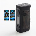 Authentic VandyVape Jackaroo 100W TC VW Variable Wattage Box Mod - American Eagle, 5~100W, 1 x 18650 / 20700 / 21700