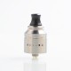 Authentic Vapefly Holic MTL RDA Rebuildable Dripping Atomizer w/ BF Pin - Silver, Stainless Steel, 22.2mm Diameter