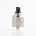Authentic Vapefly Holic MTL RDA Rebuildable Dripping Atomizer w/ BF Pin - Silver, Stainless Steel, 22.2mm Diameter