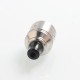 Authentic Vapefly Holic MTL RDA Rebuildable Dripping Atomizer w/ BF Pin - Silver, Stainless Steel, 22.2mm Diameter