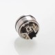 Authentic Vapefly Holic MTL RDA Rebuildable Dripping Atomizer w/ BF Pin - Silver, Stainless Steel, 22.2mm Diameter