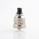 Authentic Vapefly Holic MTL RDA Rebuildable Dripping Atomizer w/ BF Pin - Silver, Stainless Steel, 22.2mm Diameter