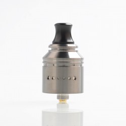 Authentic Vapefly Holic MTL RDA Rebuildable Dripping Atomizer w/ BF Pin - Gun Metal, Stainless Steel, 22.2mm Diameter