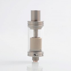 Authentic Yiloong Fogger 16 MTL RTA Rebuildable Tank Atomizer - Silver, Stainless Steel, 2ml, 16mm Diameter