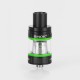 Authentic SMOKTech SMOK TFV8 Baby Sub Ohm Tank Atomizer - Black + Green, Stainless Steel, 2ml, 22mm Diameter, EU Edition