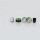 Authentic SMOKTech SMOK TFV8 Baby Sub Ohm Tank Atomizer - Black + Green, Stainless Steel, 2ml, 22mm Diameter, EU Edition