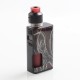 Authentic Wismec Luxotic Surface 80W TC VW Squonk Mod + Kestrel RDTA Kit - Basketball, 1~80W, 6.5ml + 4ml, 1 x 18650