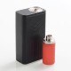 Authentic Wismec Luxotic Surface 80W TC VW Squonk Box Mod - Basketball, 1~80W, 6.5ml, 1 x 18650