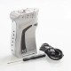 Authentic SMOKTech SMOK Mag 225W TC VW Variable Wattage Mod Right-Handed Edition - Silver Black, 6~225W, 2 x 18650