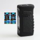 Authentic Vandy Vape Jackaroo 100W TC VW Variable Wattage Box Mod - Obsidian Black, 5~100W, 1 x 18650 / 20700 / 21700