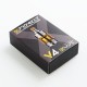 Authentic eXvape eXpromizer V4 MTL RTA Rebuildable Tank Atomizer - Brushed, Stainless Steel, 2ml, 23mm Diameter