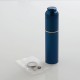 Authentic Uwell Juice Bank Refilling Dripping Bottle for E-juice Liquid - Blue, Stainless Steel + Quartz Glass, 15ml