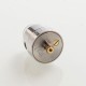 SXK Reload S Style RDA Rebuildable Dripping Atomizer w/ BF Pin - Silver, 316 Stainless Steel, 24mm Diameter