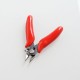 Authentic ThunderHead Creations THC Diagonal Cutter Pliers for DIY Coil Building - Red, Stainless Steel
