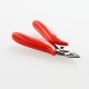 Authentic ThunderHead Creations THC Diagonal Cutter Pliers for DIY Coil Building - Red, Stainless Steel