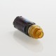 Authentic Ultroner Mini Stick Stabilized Wood Mechanical Mod + Ultroner RDA Kit - Black + Purple, 1 x 18350